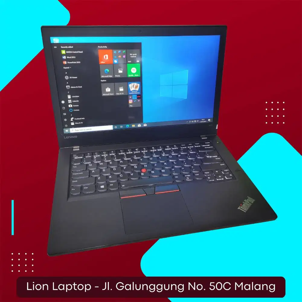 RAM 8GB SSD 256GB i5 Touchscreen Lenovo Thinkpad T470 [04|02]