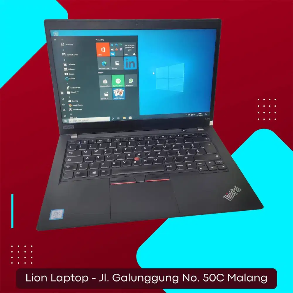 RAM 16GB i5 Gen 8 SSD 256GB Lenovo Thinkpad T490 [04|02]