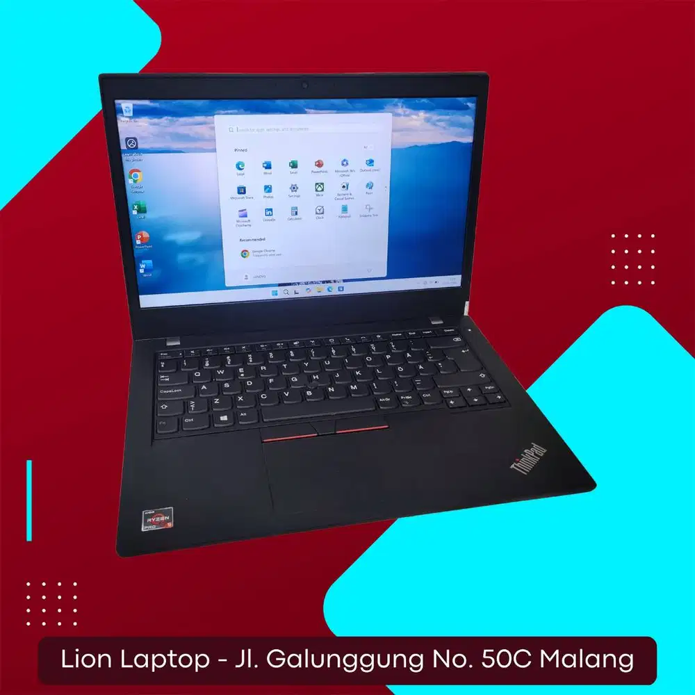 Gaming/Editing AMD Ryzen 5 PRO 8/256 MULUS Lenovo Thinkpad L14 [04|02]