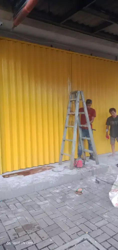 Rolling door baru dan folding gate
