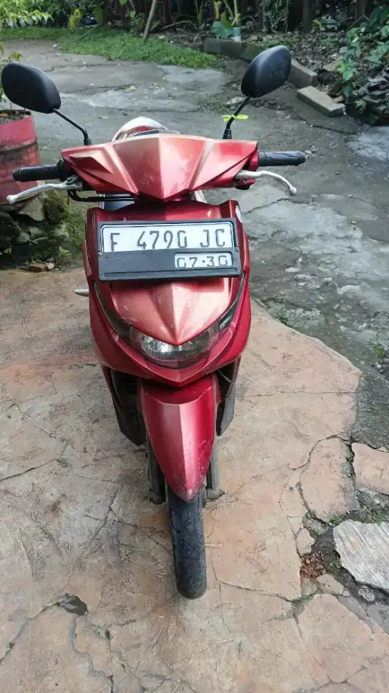 Yamaha soul GT injeksi tahun 2013 plat f kab pajak mti 2020 BPKB aja
