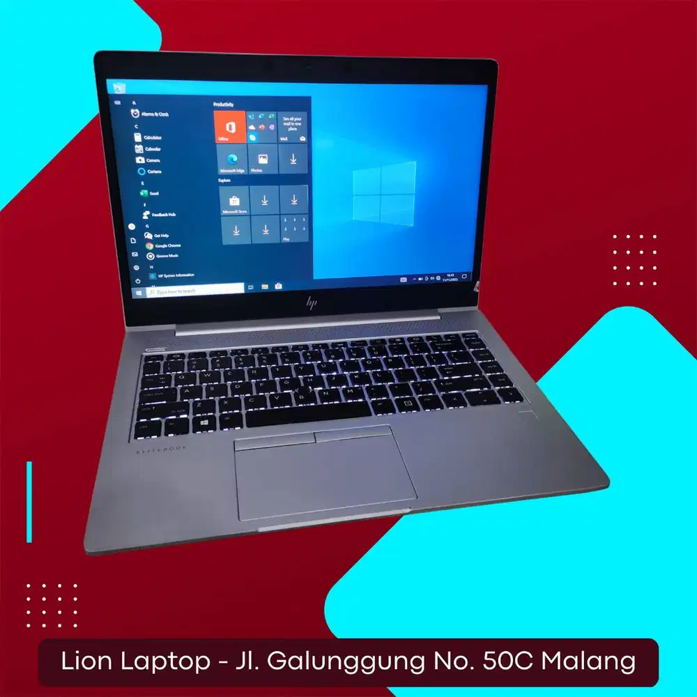 FUll Aluminium Body Core i7 gen 8 8/256 HP Elitebook 840 G6 [04|02]