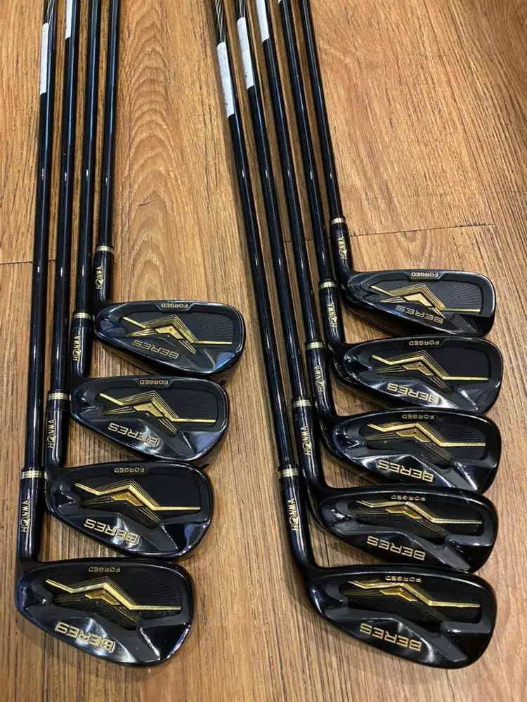 Stick Golf Iron Set Honma Beres 08 Black (Setara dengan Hon Second 2nd