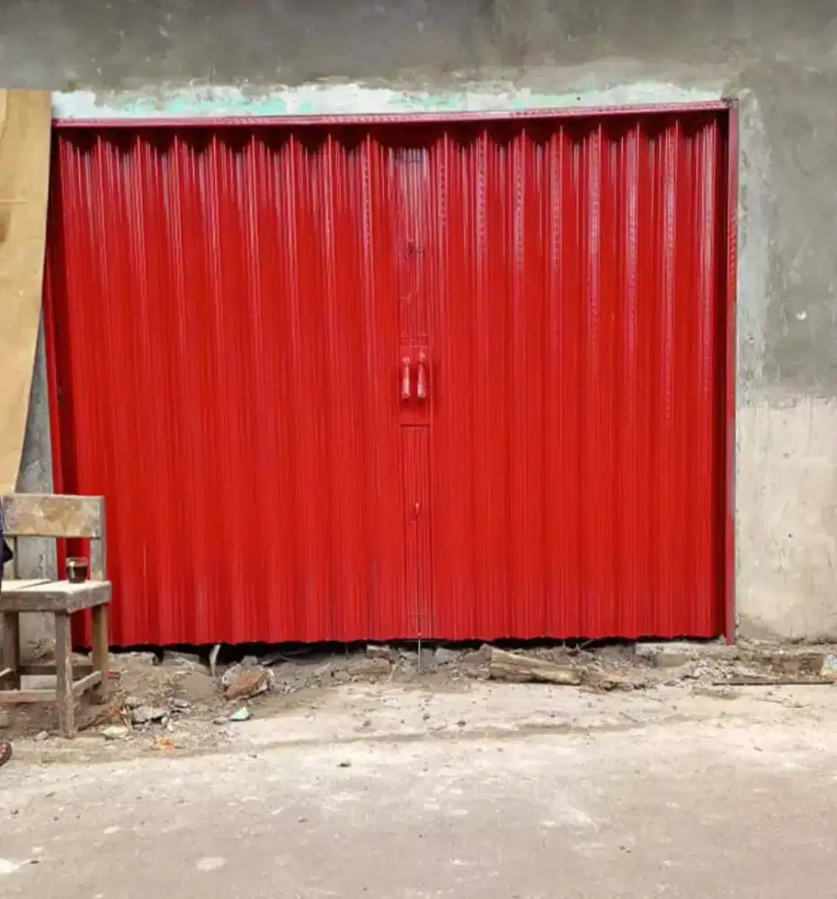 Rolling door baru folding gate murah