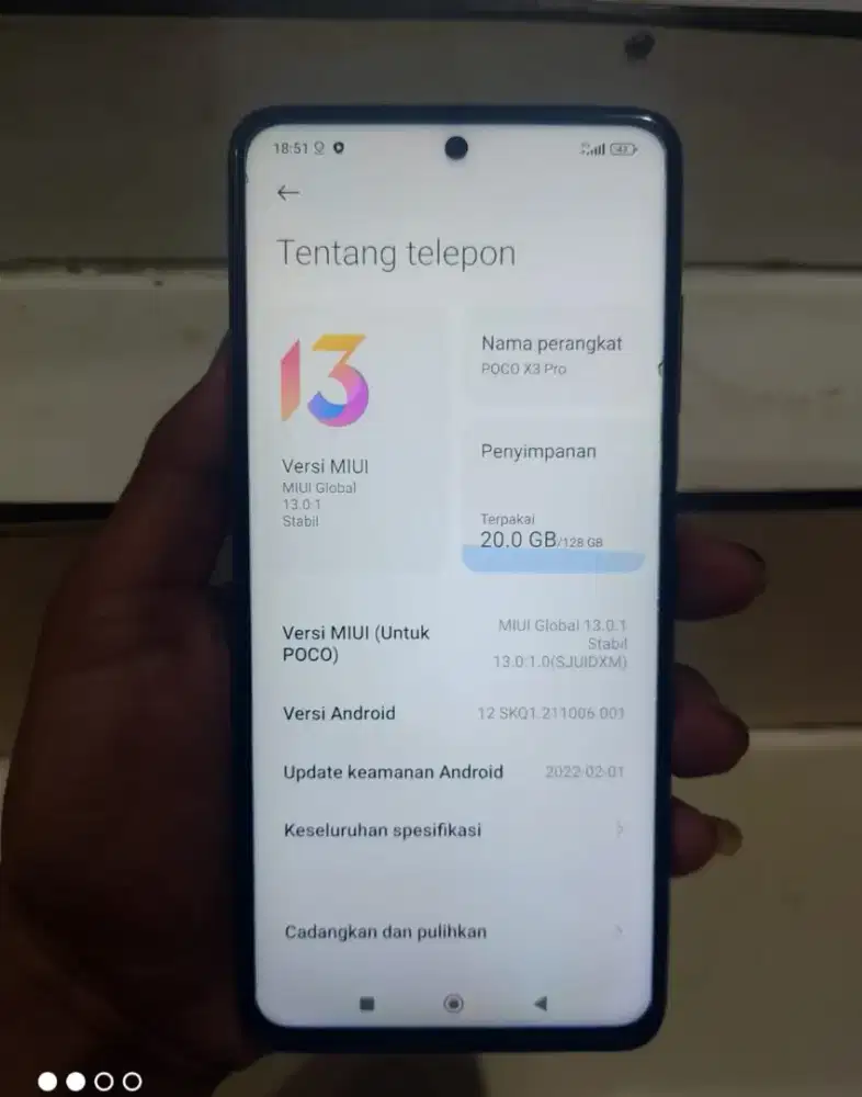 Poco X3 Pro 6+2/128 orian BU