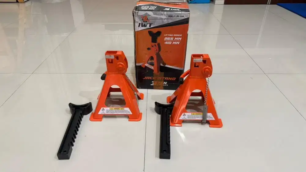 JACK STAND IWT 3 TON / TAHANAN DONGKRAK MOBIL 2 pcs (1 set)