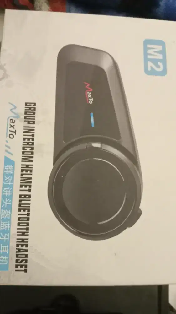 Intercom helmet maxto m2