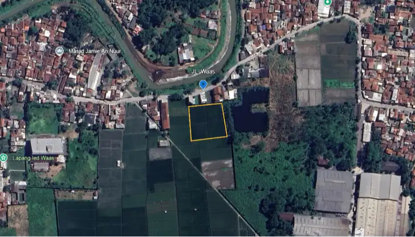 Jual Tanah Sawah Strategis Di Pameungpeuk Kab. Bandung