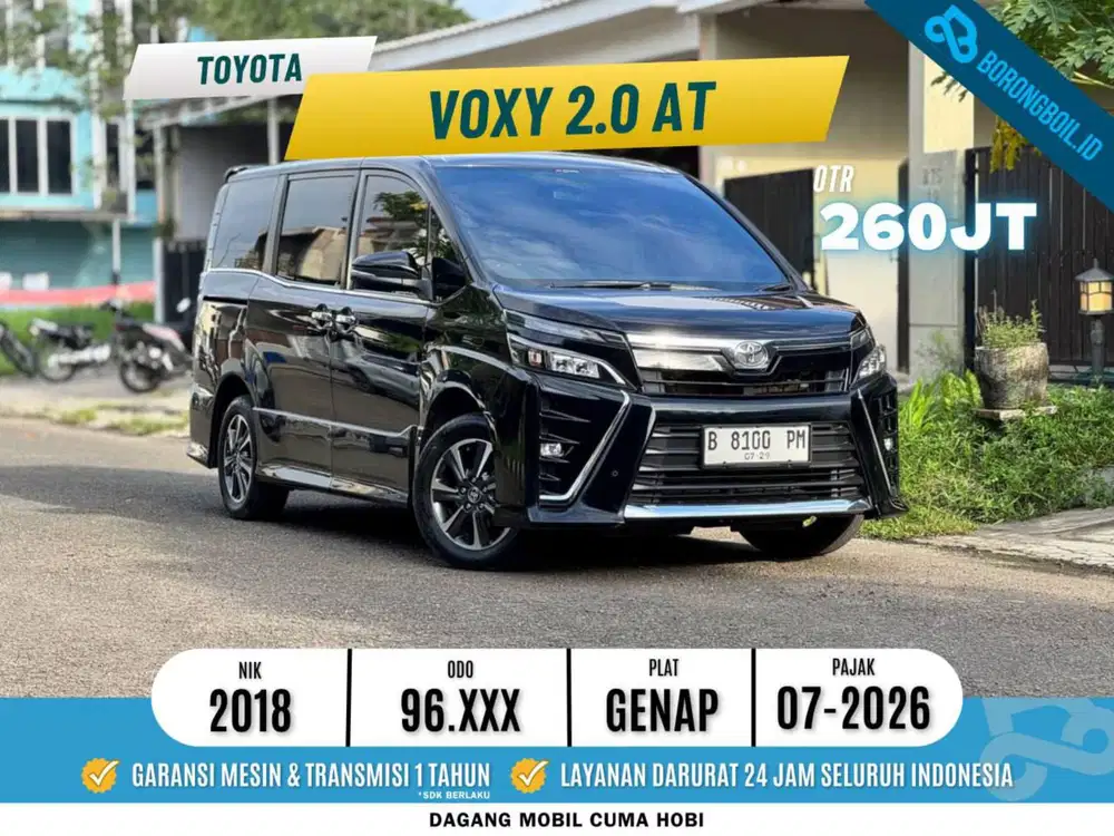 Voxy 2.0 AT 2019 HITAM