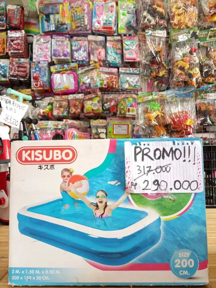 PROMO!! mainan anak kolam renang kisubo 200cm