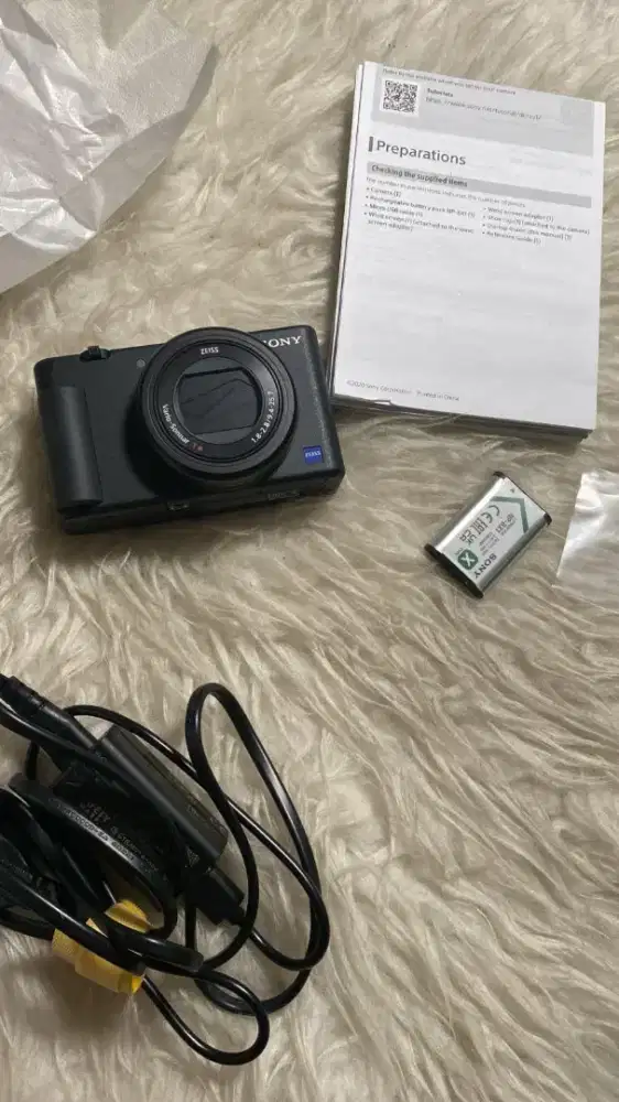 Camera sony warna hitam