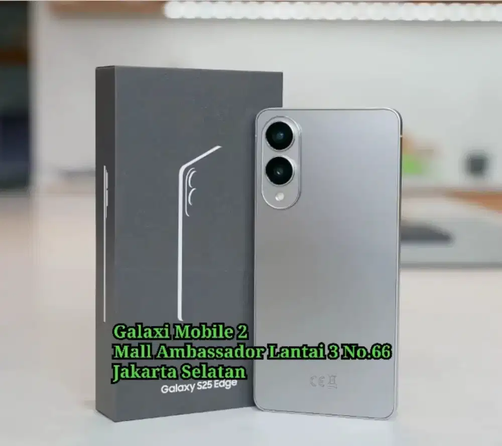 Samsung Galaxy S25 EDGE 12GB 256GB Sein Bisa Cash Kredit Tukar Tambah