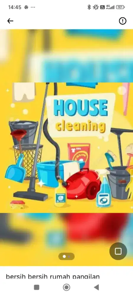 Keahlian kami Jasa Kebersihan rumah,ruko