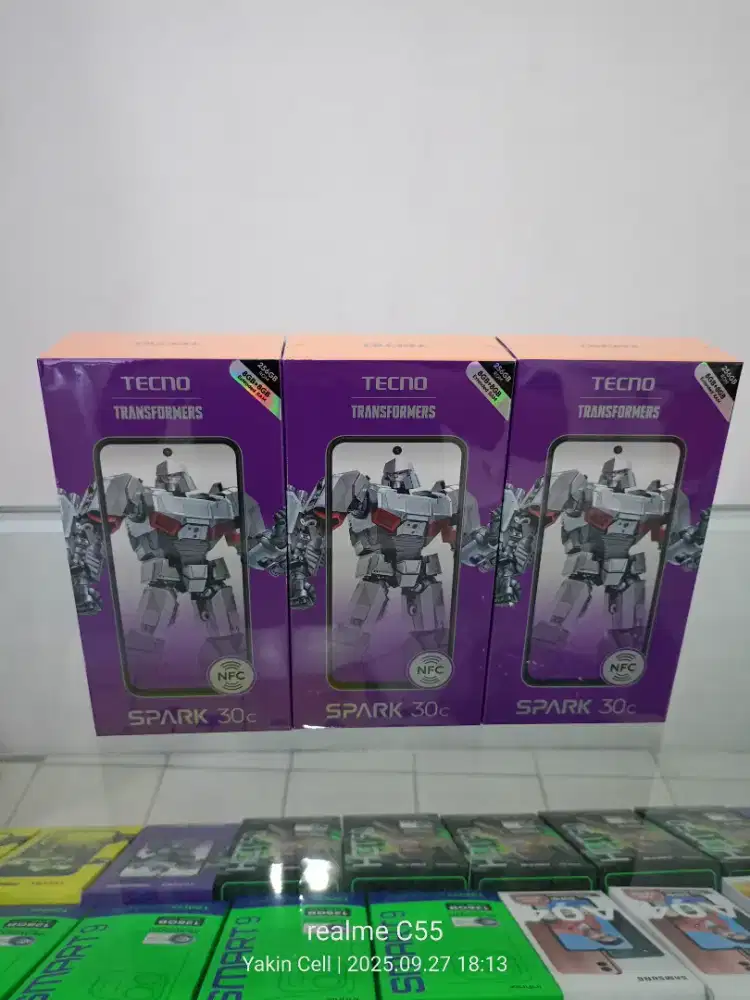 Tecno Spark 30C 8/256 GB NFC Helio G81 Camera 48 MP Garansi Resmi