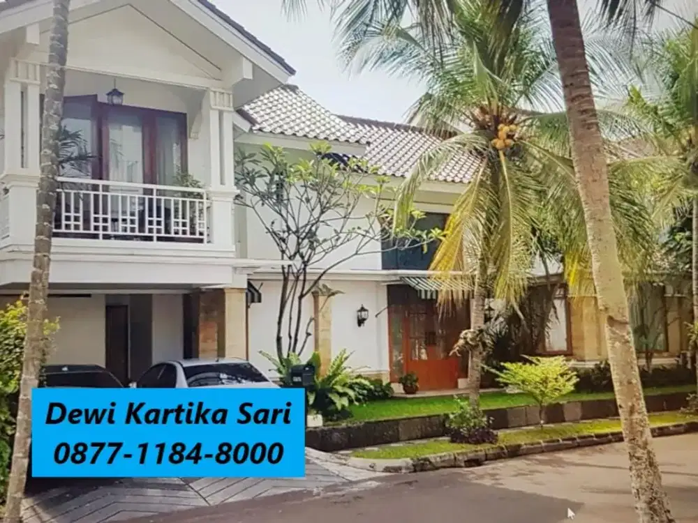 Rumah 2 Lantai Modern Lingkungan Tenang di River Park Bintaro GB-17085
