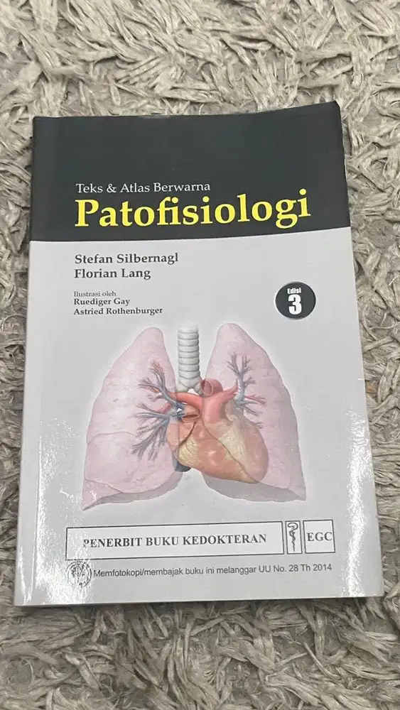 Buku patofisiologi by EGC mahasiswa kedokteran