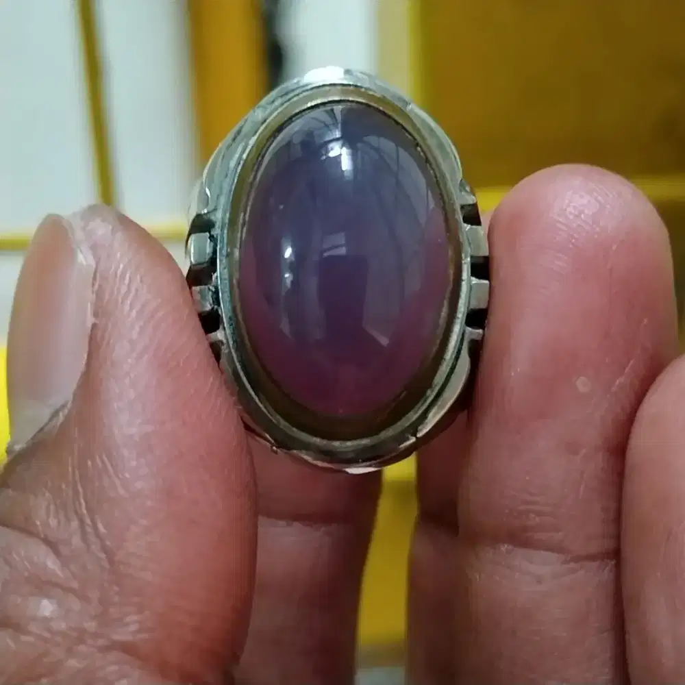 Batu akik lavender baturaja