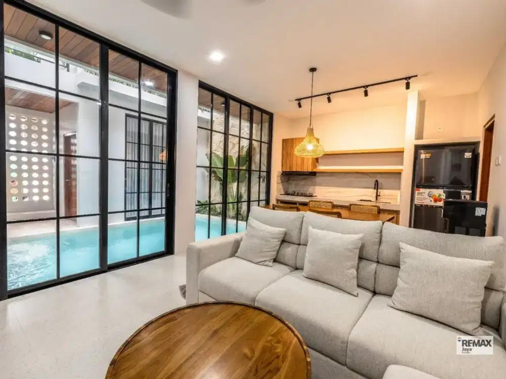 Contemporary 3 Bedroom Villa For Sale Near Pererenan Beach