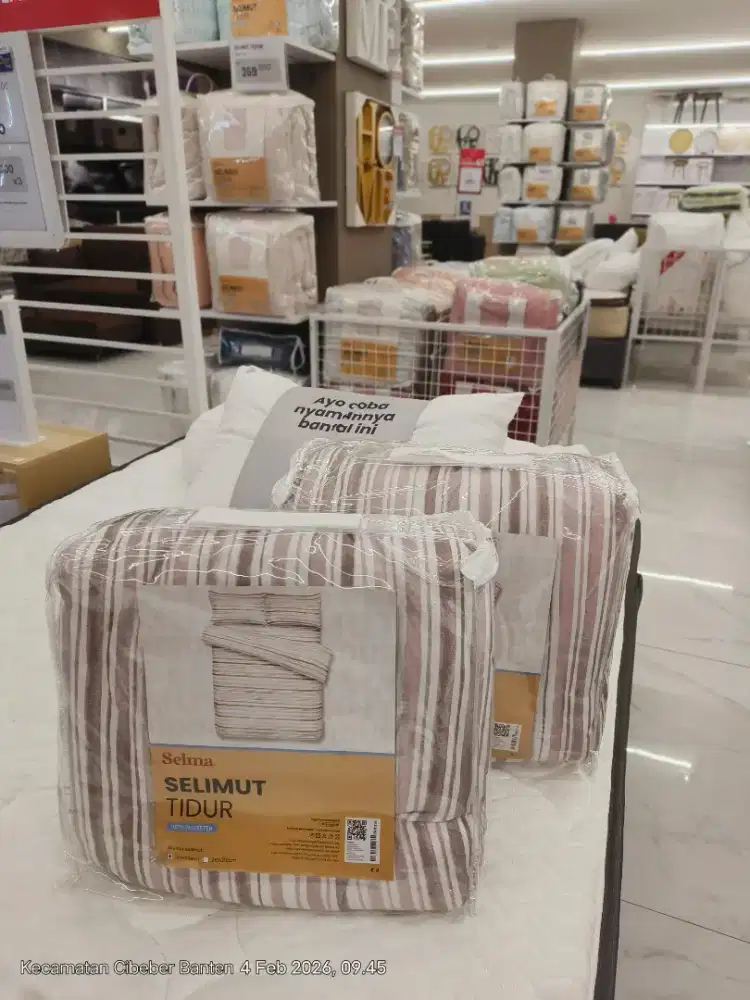 Pesta Gajian SELMA CILEGON Selimut Tidur Diskon 50 %  Rp.149.500