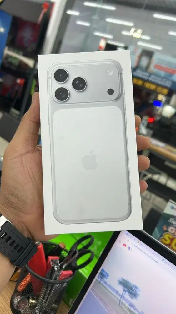 JUAL IPHONE 17 PROMAX 256GB SILVER