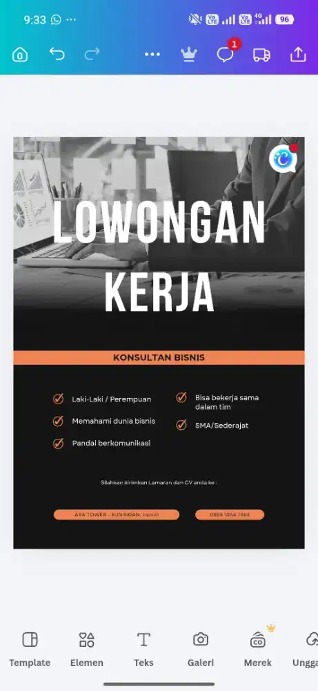 Lowongan Kerja Konsultan Bisnis