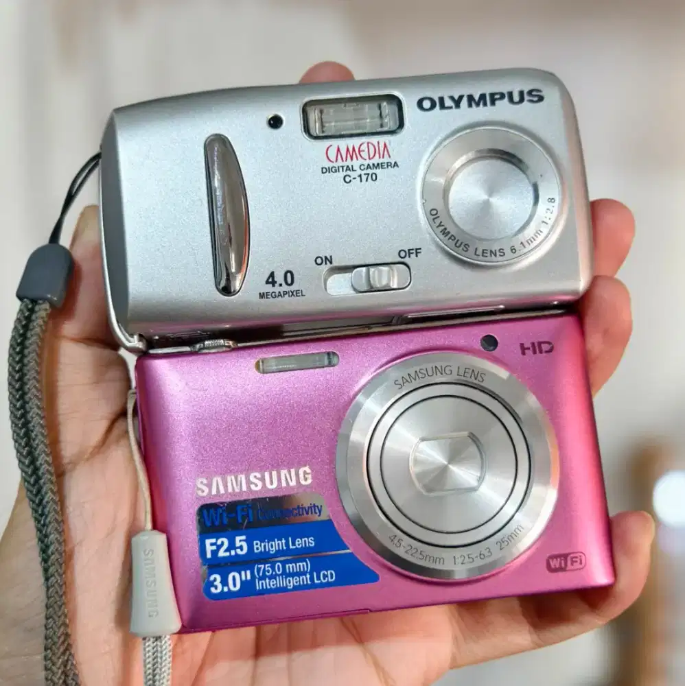 Bahan Kamera Samsung pink & Olympus