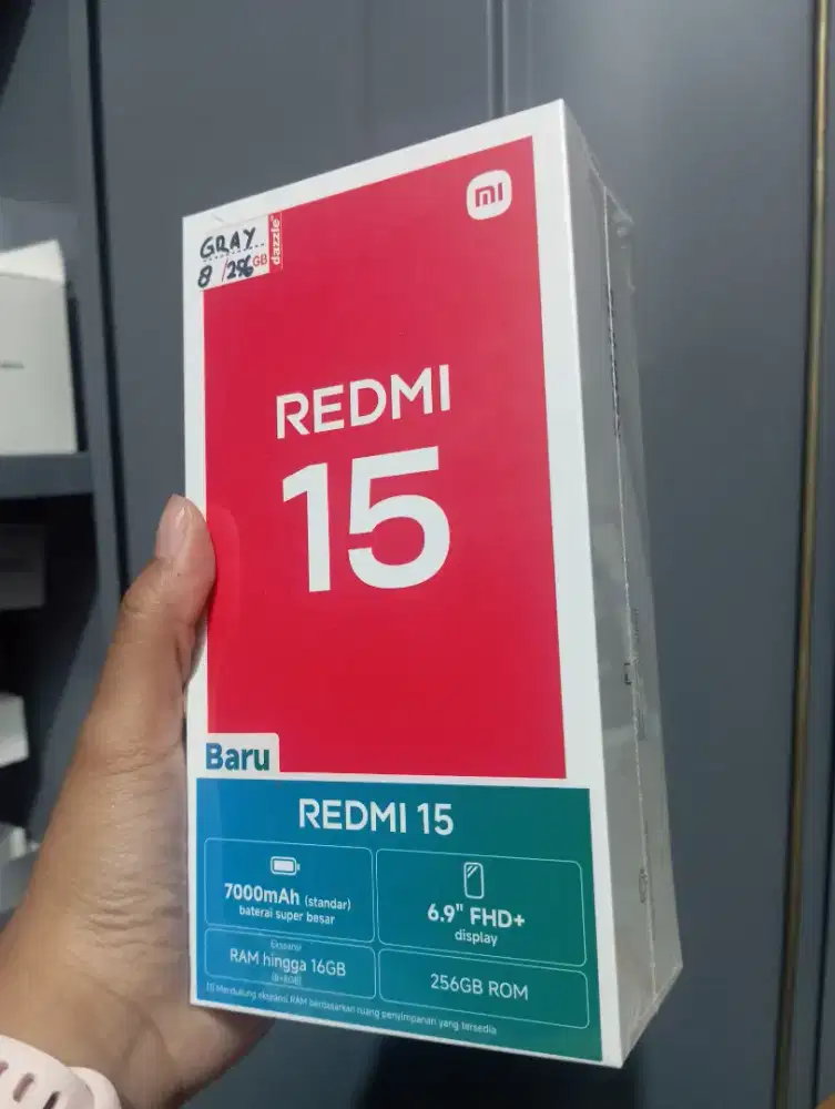 REDMI 15 8/256 GB DISKON SUPER