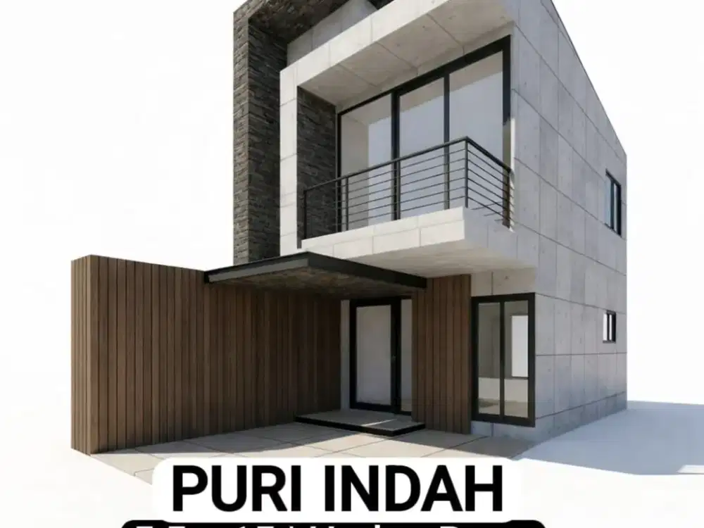 Di Jual Rumah baru di puri indah, kembangan jakarta barat