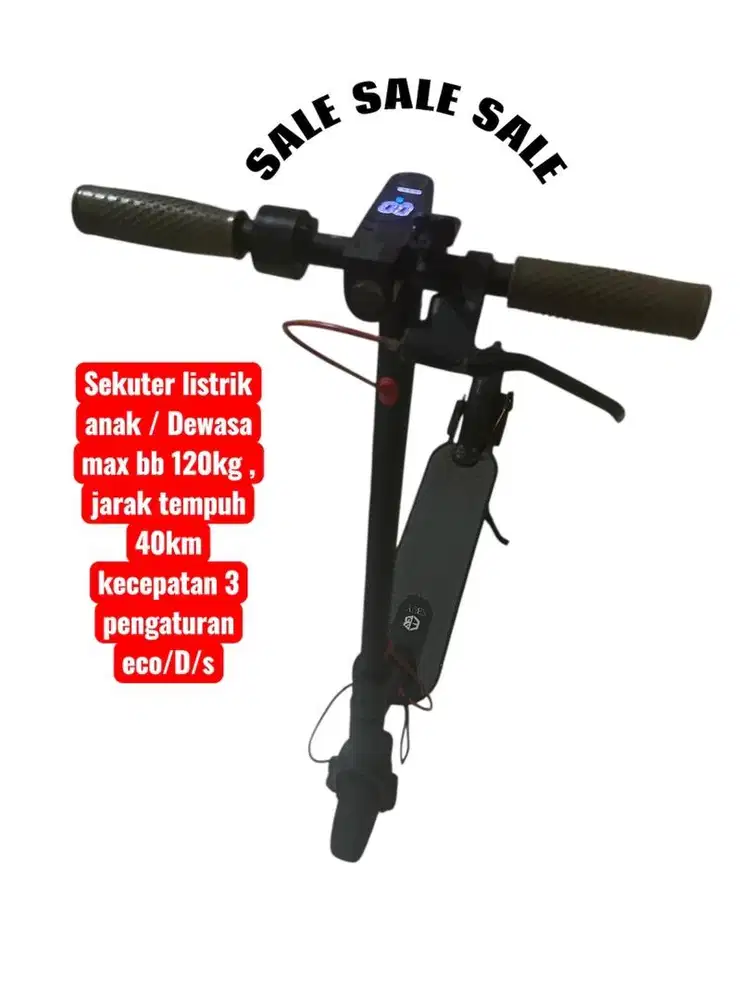 Sekuter listrik dewasa dan anak