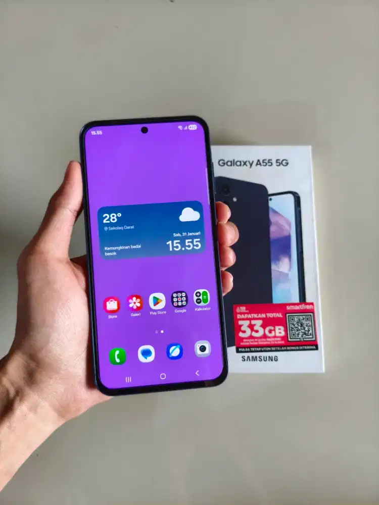 Samsung A55 Resmi Sein