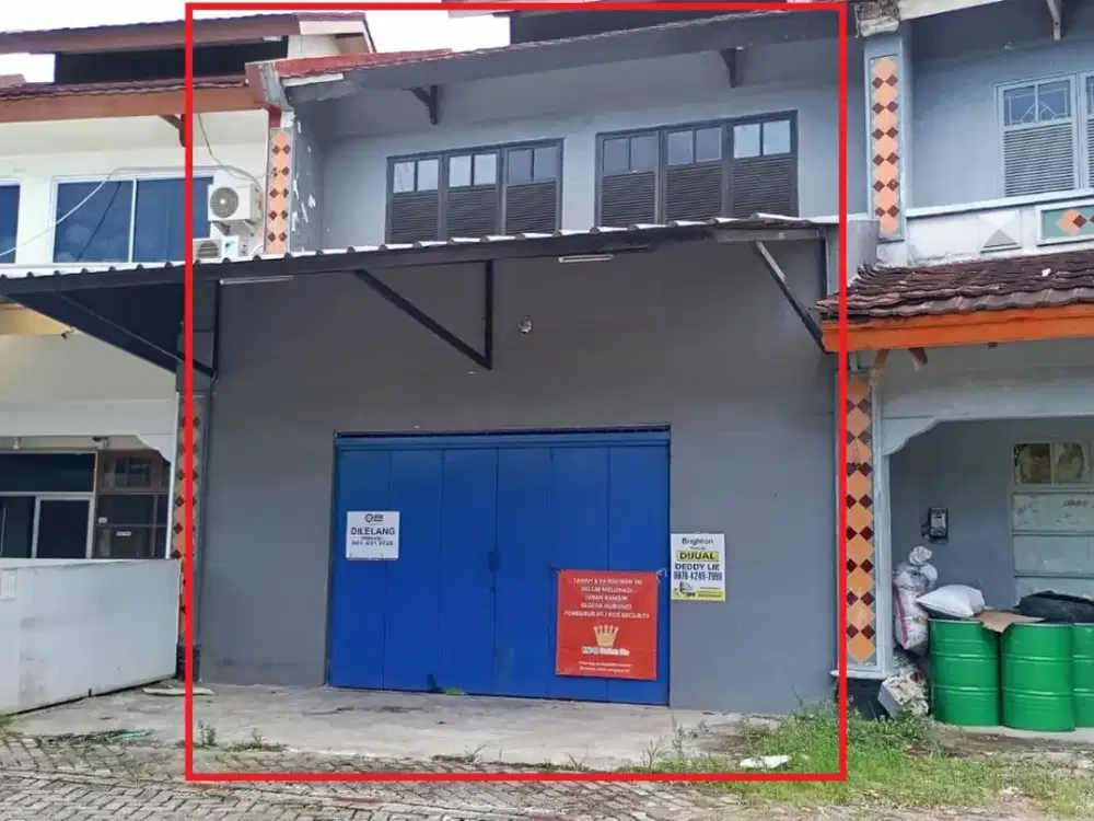 Di Jual Lelang Ruko 2 Lantai di Ruko Mahkota Mas Cikokol Tangerang