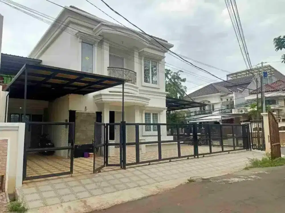 Dijual rumah mewah hook 2 lantai di cipinang duren sawit jaktim LT 225LB 500
