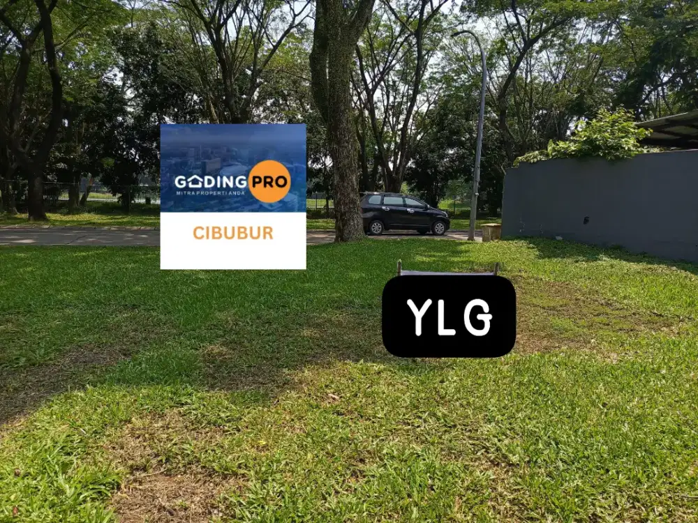 Dijual Kavling Exclusive Citragran Siap Bangun,Boulevard view danau