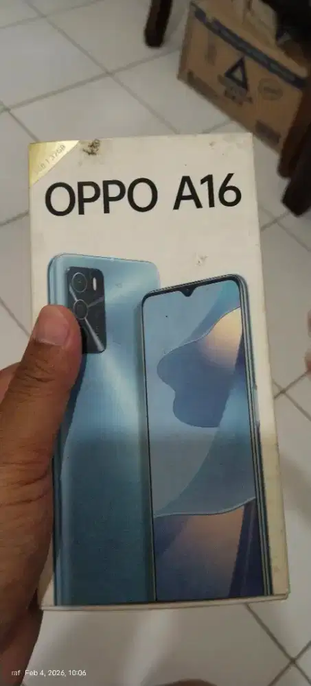 Oppo A16 Bekas Pemakaian Pribadi