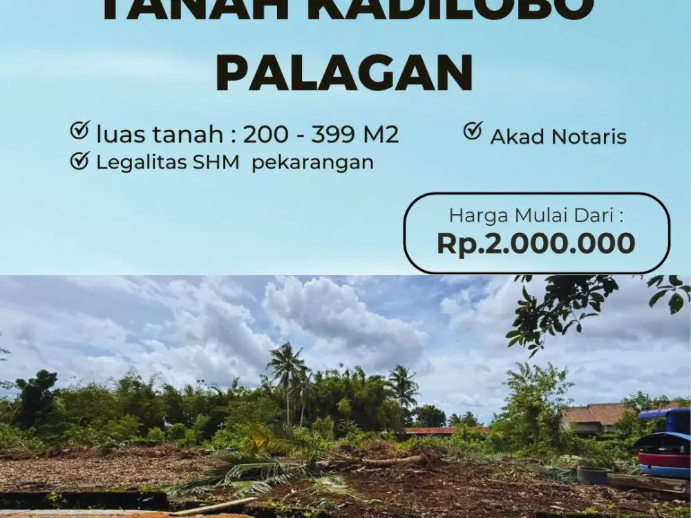 Tanah Kadilobo Jl. Palagan km 14