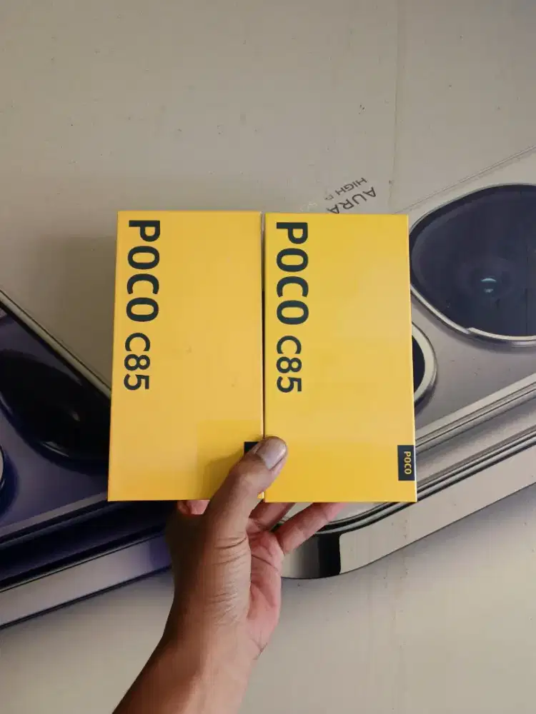 Poco C85 NFC 8+8/256 Garansi resmi 15bln