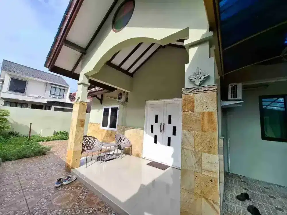 Rumah hook murah hitung tanah siap huni LT 313 LB 189 lokasi premium  DI Taman Galaxy bebas banjir