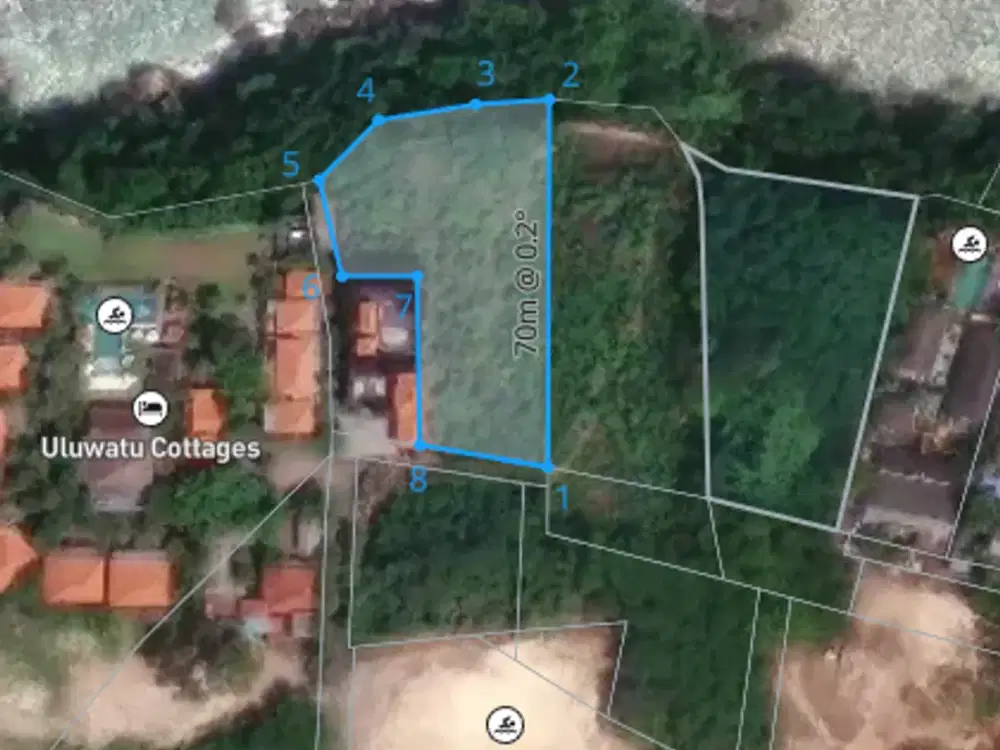 Di Jual Tanah Los Tebing uluwatu