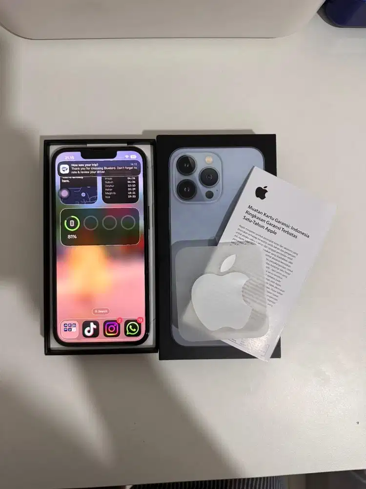 iPhone 13 Pro 128GB | Mulus 98% | Bonus Banyak | Siap COD