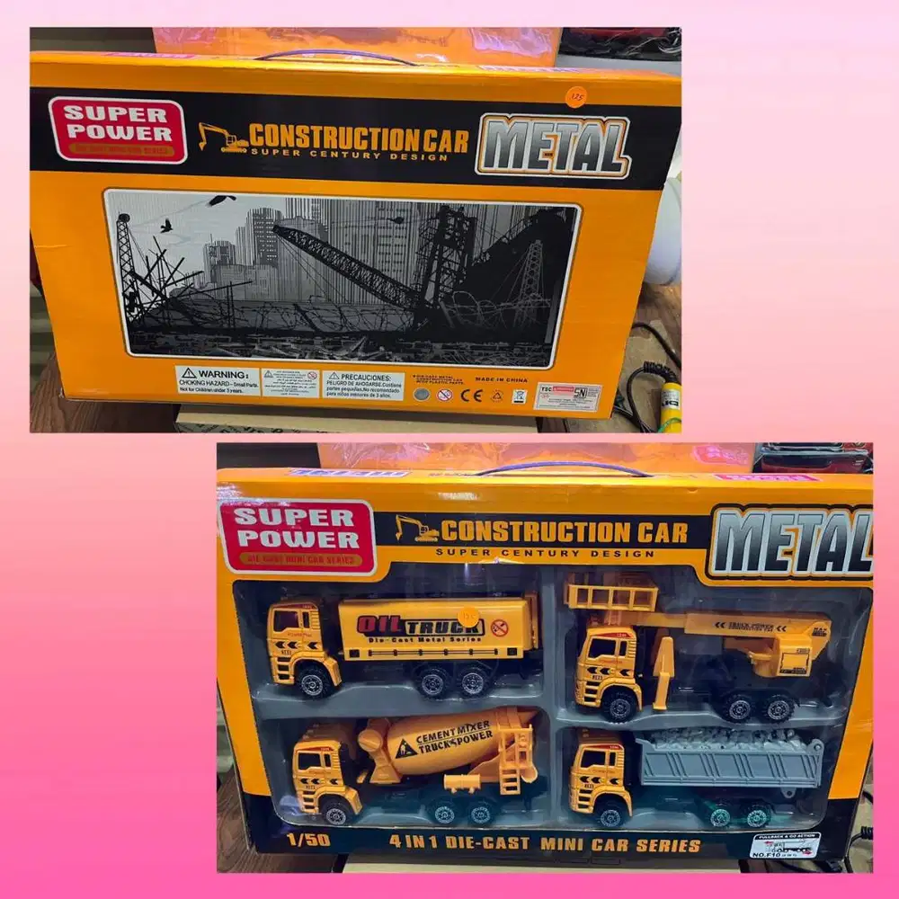 Diecast Truk Konstruksi Muraaaahhhh