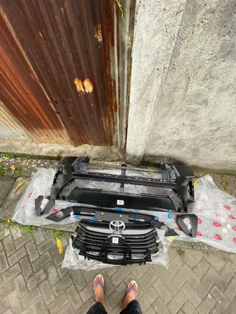 BumperBemper Depan Innova Reborn Facelift SET komplite 2016-2025