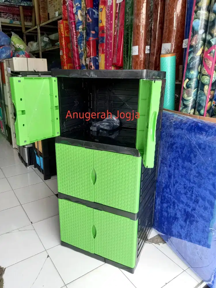 lemari plastik brio susun 3