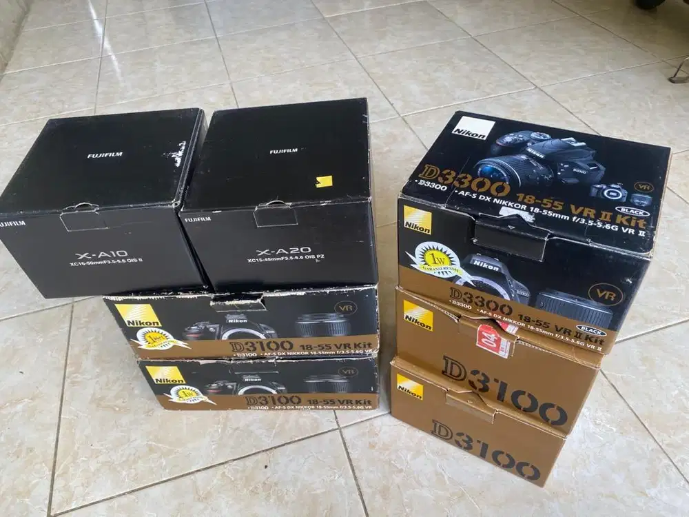 Dus kamera Fuji Dan Nikon