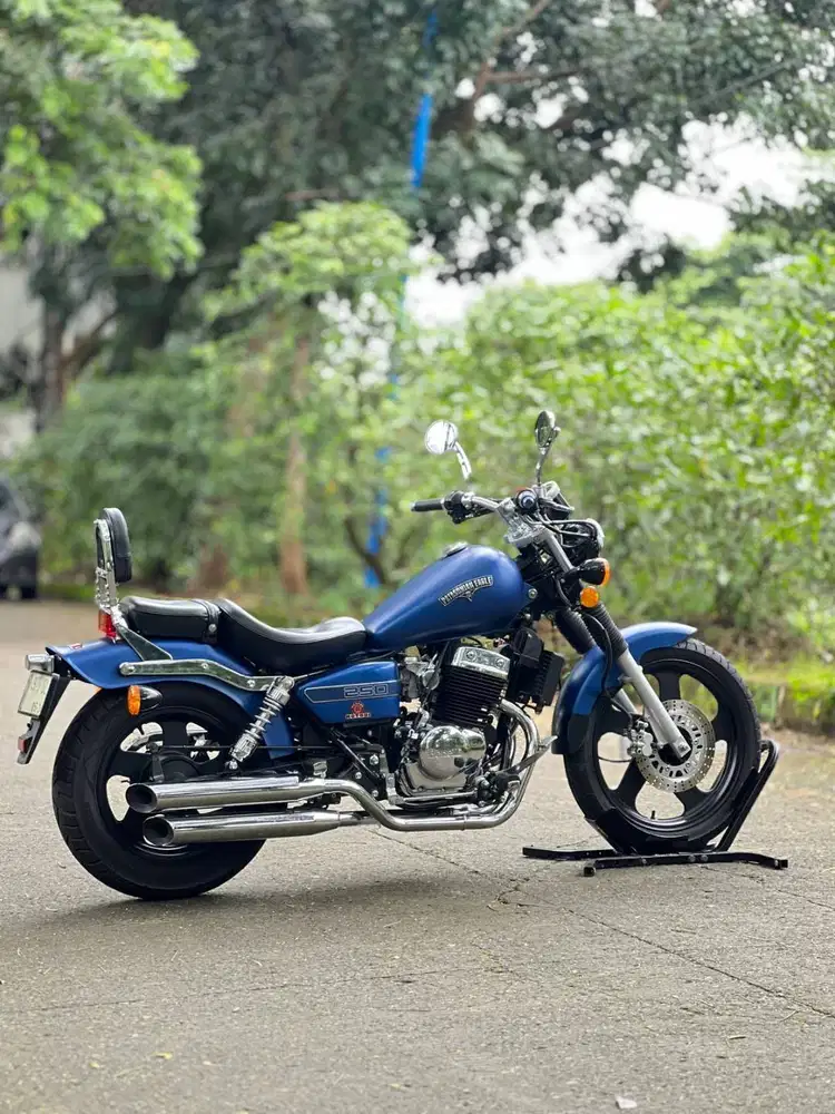 KM 2K AJA! BENELLI PATAGONIAN EAGLE 250 KARBU 2020 BIRU PAJAK ON MULUS