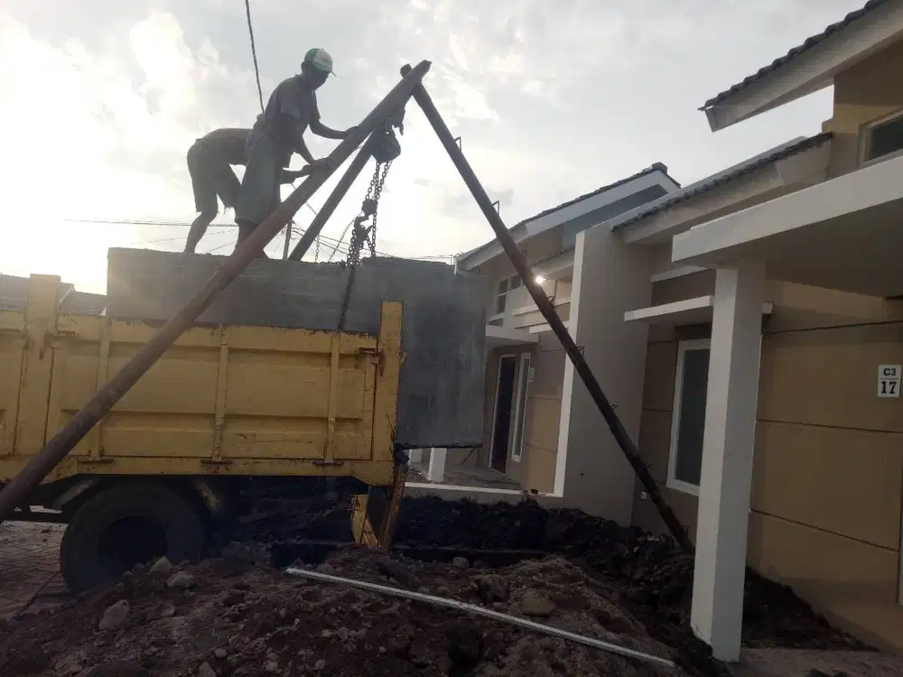 tandon air tanam kapasitas 3000 liter