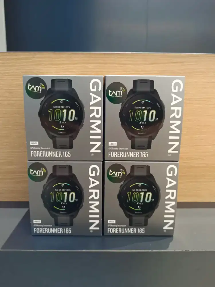 Garmin foreruner 165 black