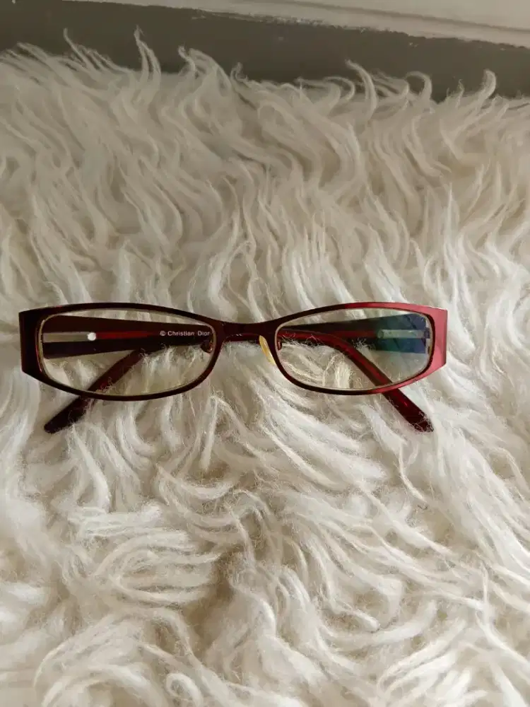 Preloved Frame kacamata dior original ada minus