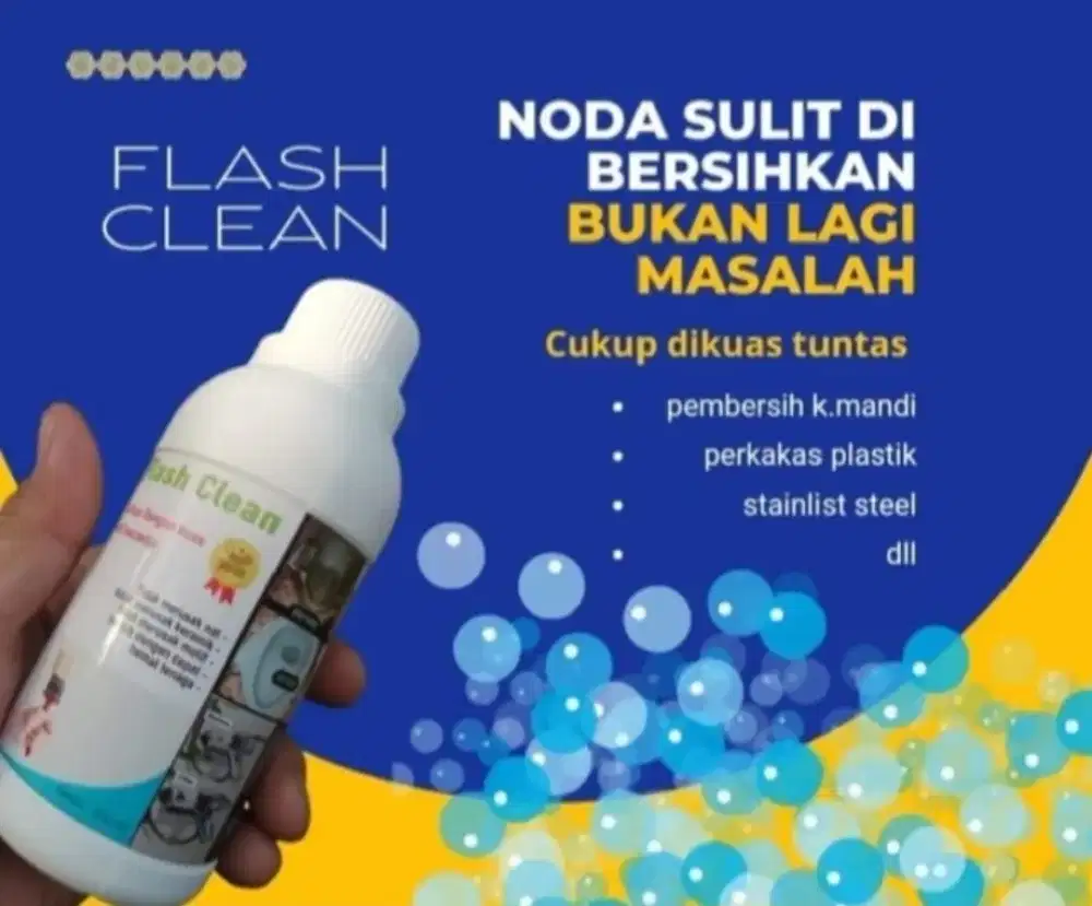 FLASH CLEAN PEMBERSIH