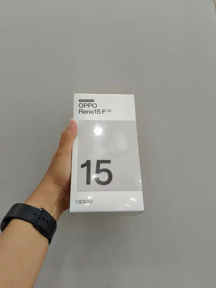 OPPO RENO 15F 5G 12/256GB NEW GARANSI RESMI 12 BULAN