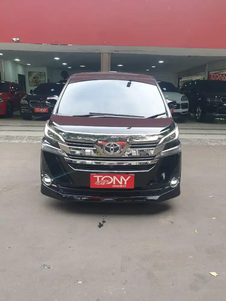 Toyota Vellfire 2.5 G ATPM 2015 Hitam